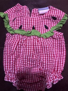 Three sisters brand watermelon outfit newborn